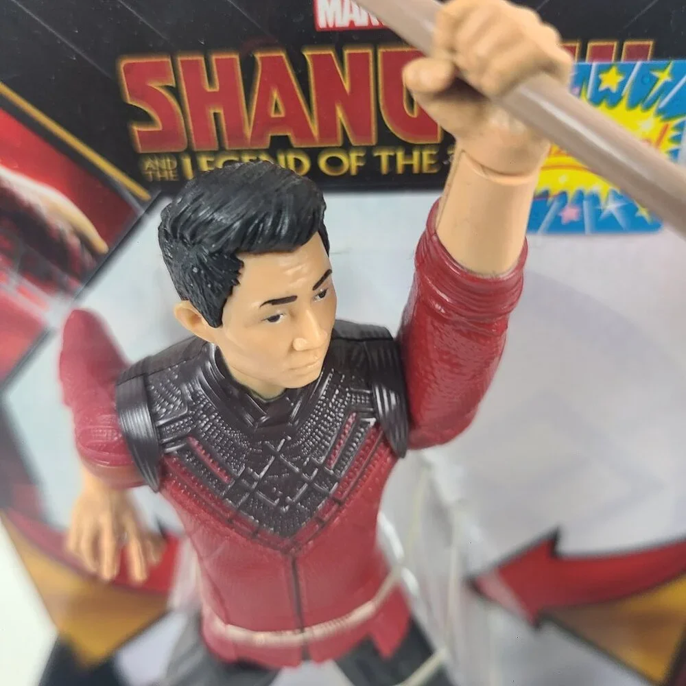 Shang-Chi And The‎ Legend Of The Ten Rings Action Figure Marvel w Bo-Staff F0960